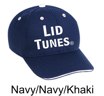 Lid Tunes Pro Mesh Sandwich Visor Cap